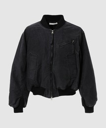 OUAT 007 BOMBER JACKET NAVY サイズ2 短丈 OUAT 007 BOMBER JACKET NAVY サイズ2 短丈 メンズ