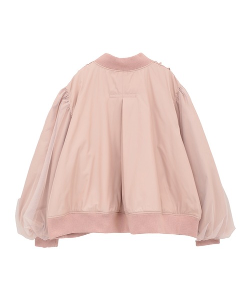 Candy Stripper（キャンディストリッパー）の「ADORABLE RIBBON MA-1（MA-1・レディース・ブラック/オフホワイト/ピンク・FREE）」の16枚目の写真