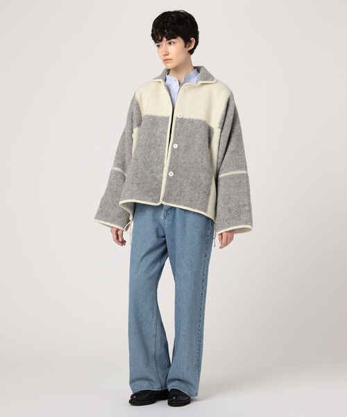 TOMORROWLAND （トゥモローランド）の「Elisabeth Stray Pedersen PLEED ジャケット（その他アウター・レディース・グレー系その他2/ブラウン系その他・S）」の3枚目の写真
