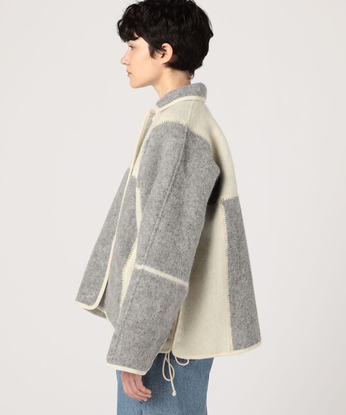 TOMORROWLAND （トゥモローランド）の「Elisabeth Stray Pedersen PLEED ジャケット（その他アウター・レディース・グレー系その他2/ブラウン系その他・S）」の5枚目の写真