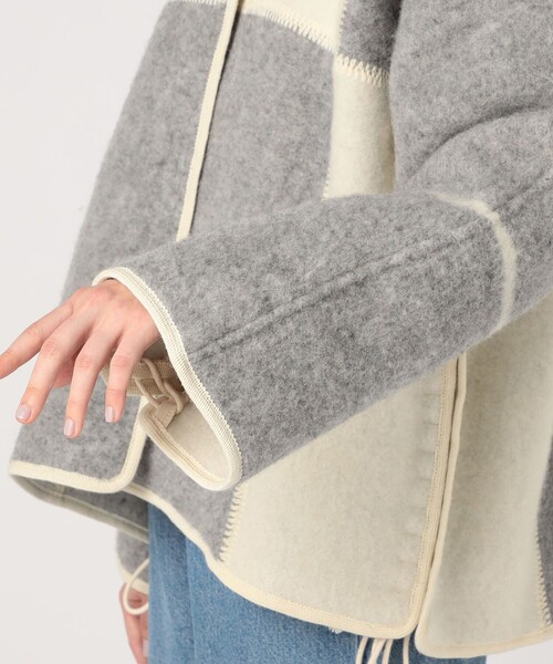TOMORROWLAND （トゥモローランド）の「Elisabeth Stray Pedersen PLEED ジャケット（その他アウター・レディース・グレー系その他2/ブラウン系その他・S）」の11枚目の写真
