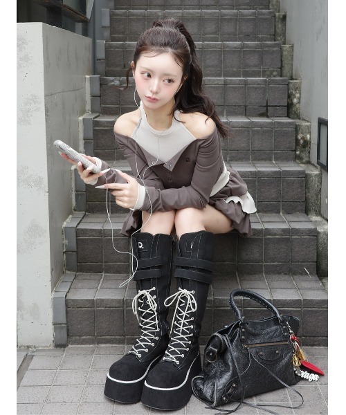 ドルマンスリムスカジャンミニワンピース ドルマンスリムスカジャンミニワンピース – Darich (ダーリッチ)