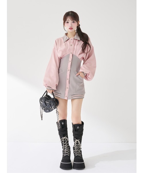 12/１０まで限定値下げ試着のみダーリッチDロゴボリュームステッチロングブーツ Dロゴボリュームステッチロングブーツ（ブーツ）｜Darich（ダーリッチ