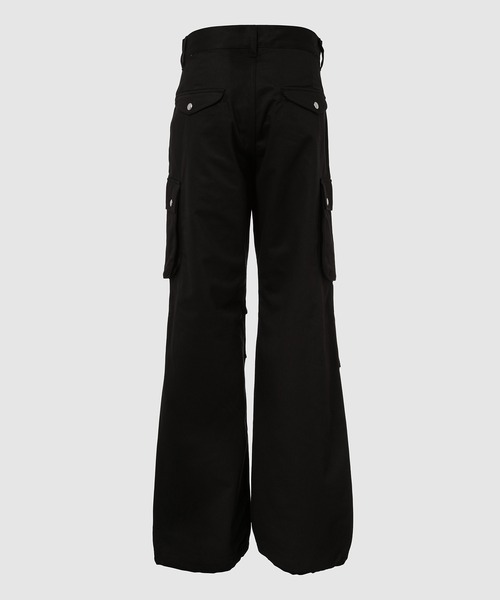 SUGARHILL(シュガーヒル)の「CHINO CARGO PANTS(カーゴパンツ・メンズ・アッシュグレー/ブラック・32)」の4枚目の写真