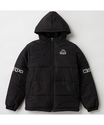 Kappa（カッパ）の「Kappa カッパ ドローコード フード付き 中綿 ジャケット アウター（ダウンジャケット/コート）」