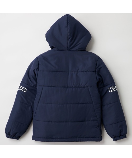 Kappa フード付きジャケット M 青 Kappa フード付きジャケット M 青 - メルカリ