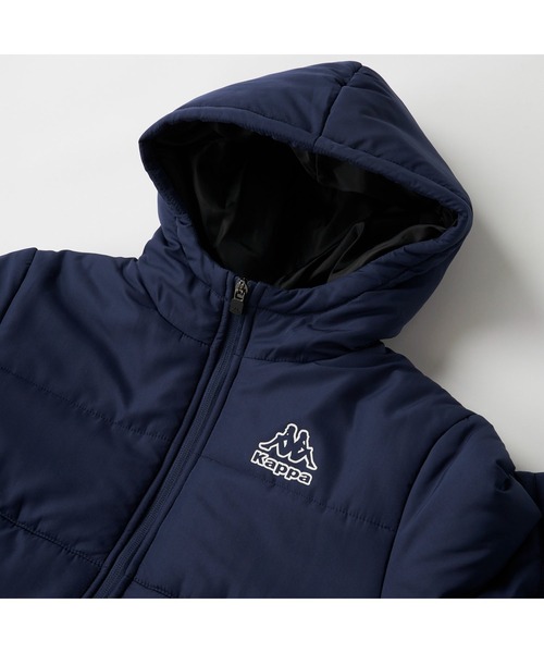 Kappa フード付きジャケット M 青 Kappa フード付きジャケット M 青 - メルカリ