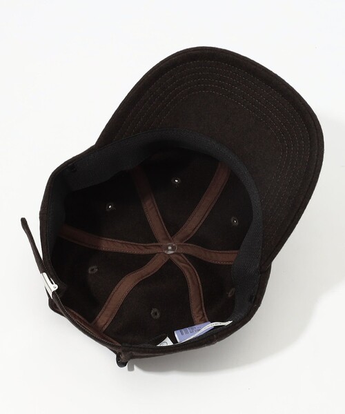 KIJIMA TAKAYUKI(キジマ タカユキ)の「KIJIMA TAKAYUKI MELTON 6PANEL CAP(キャップ・メンズ・ダークブラウン/ブラック・FREE)」の8枚目の写真