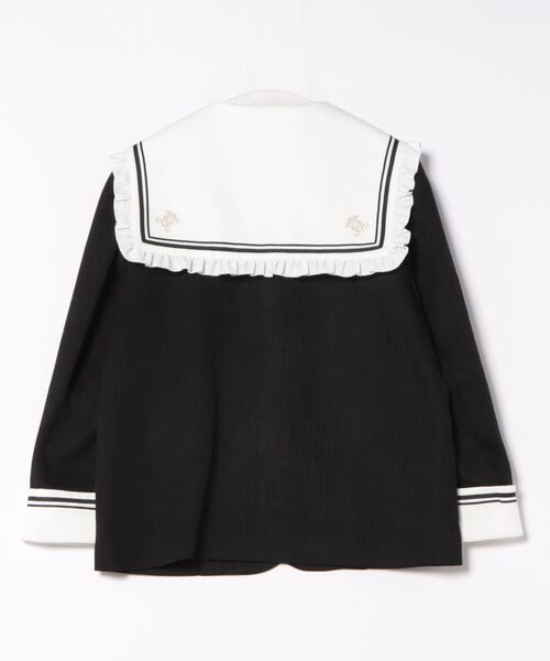 Secret Honey（シークレットハニー）の「セーラー襟ブレザー（その他アウター・レディース・キャメル/ブラック・MEDIUM）」の3枚目の写真