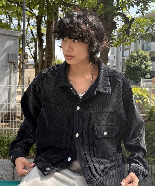 コーデュロイワークショートジャケット（その他アウター）｜NAKER