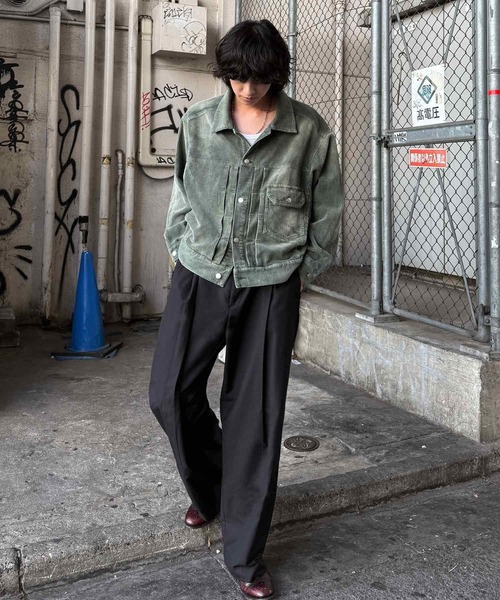 コーデュロイワークショートジャケット（その他アウター）｜NAKER