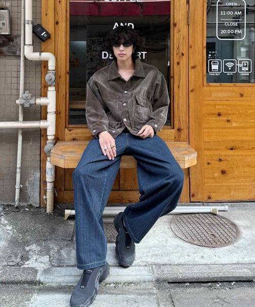 コーデュロイワークショートジャケット（その他アウター）｜NAKER