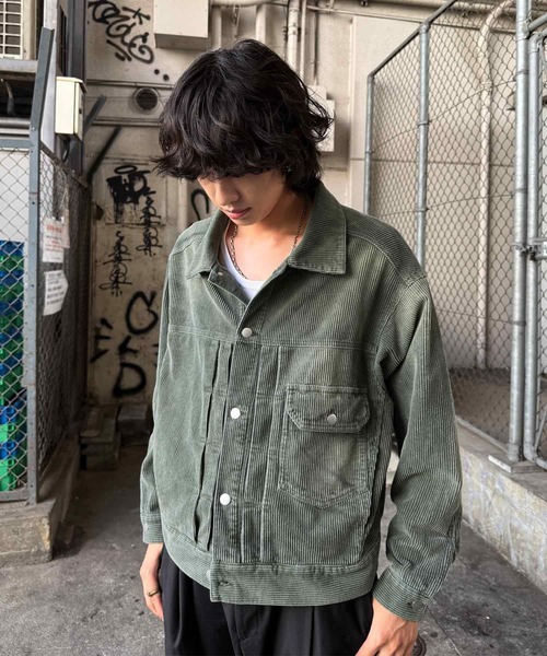 コーデュロイワークショートジャケット（その他アウター）｜NAKER