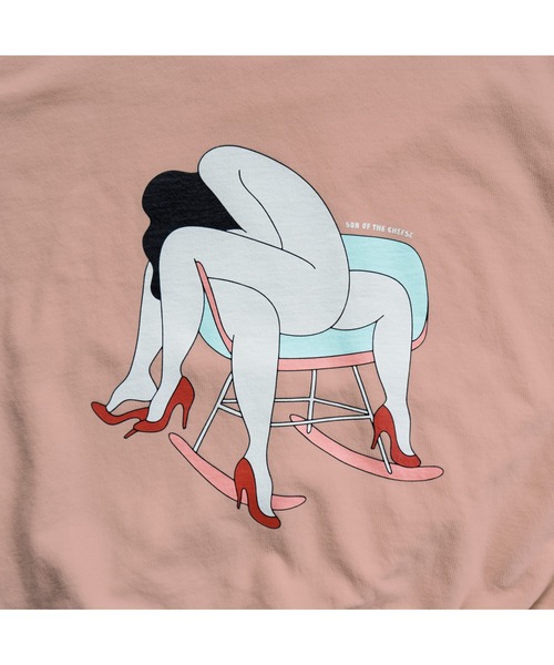 SON OF THE CHEESE（サノバチーズ）の「FUCCI 'LEAVE ME ALONE' SWEAT（スウェット・メンズ・ピンク系その他/グレー/クリーム・MEDIUM/LARGE/X-LARGE）」の10枚目の写真