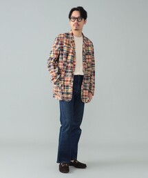 BEAMS F（ビームスエフ）の「【別注】Brooks Brothers / マドラスチェック パッチワーク ジャケット（その他アウター）」