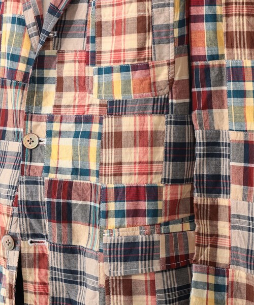 BROOKS BROTHERS(ブルックスブラザーズ)の「【別注】Brooks Brothers / マドラスチェック パッチワーク ジャケット(その他アウター・メンズ・ブラウン/ブラック・S/XL/L/M)」の18枚目の写真
