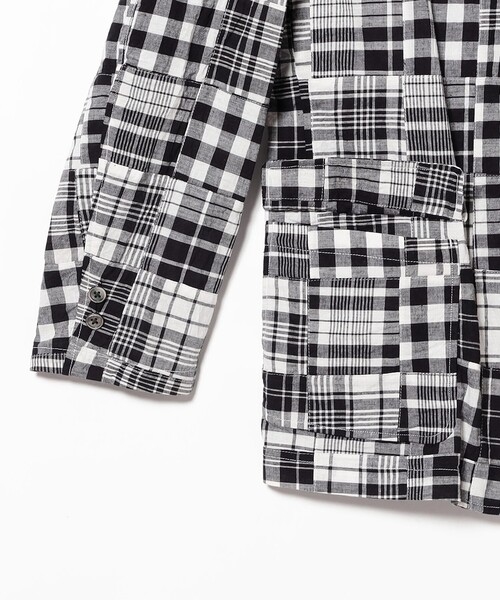 BROOKS BROTHERS(ブルックスブラザーズ)の「【別注】Brooks Brothers / マドラスチェック パッチワーク ジャケット(その他アウター・メンズ・ブラウン/ブラック・S/XL/L/M)」の13枚目の写真