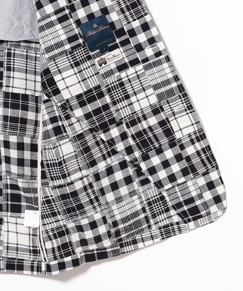 BROOKS BROTHERS(ブルックスブラザーズ)の「【別注】Brooks Brothers / マドラスチェック パッチワーク ジャケット(その他アウター・メンズ・ブラウン/ブラック・S/XL/L/M)」の14枚目の写真