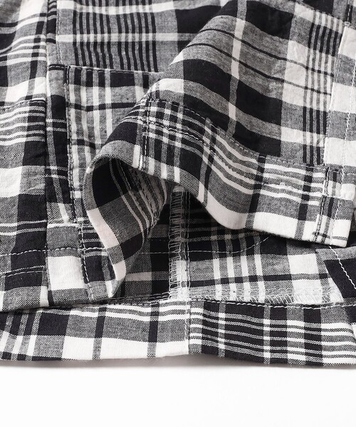 BROOKS BROTHERS(ブルックスブラザーズ)の「【別注】Brooks Brothers / マドラスチェック パッチワーク ジャケット(その他アウター・メンズ・ブラウン/ブラック・S/XL/L/M)」の7枚目の写真