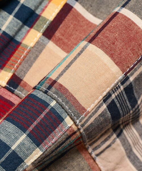 BROOKS BROTHERS(ブルックスブラザーズ)の「【別注】Brooks Brothers / マドラスチェック パッチワーク ジャケット(その他アウター・メンズ・ブラウン/ブラック・S/XL/L/M)」の11枚目の写真