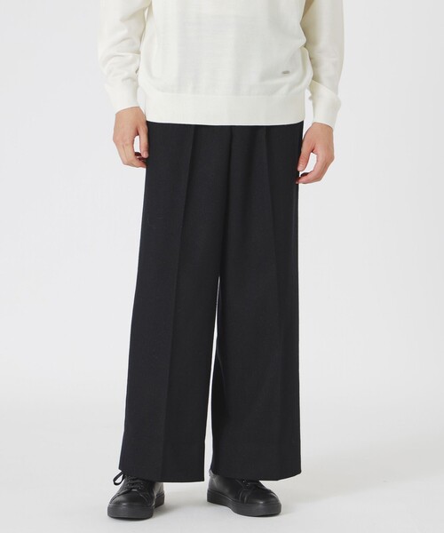 LOVELESS(ラブレス)の「ラメツイードワイドスラックス(JAPAN)(スラックス・メンズ・ブラック・S/M/L)」の3枚目の写真