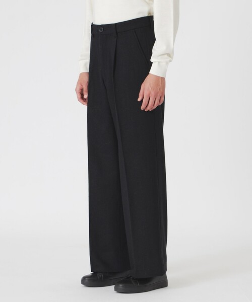 LOVELESS(ラブレス)の「ラメツイードワイドスラックス(JAPAN)(スラックス・メンズ・ブラック・S/M/L)」の8枚目の写真