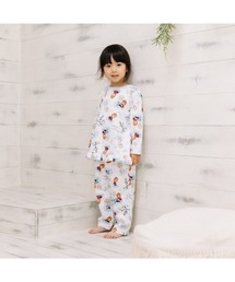 Disney（ディズニー）の「ディズニー アナと雪の女王 長袖パジャマ フェミニン かぶり（ベビーパジャマ/スリーパー）」