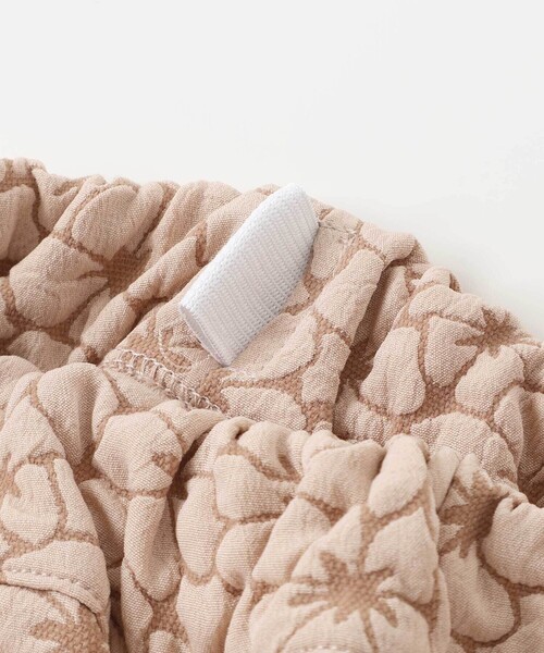 Noeil aime BeBe（ノイユエイムベベ）の「【お揃い】花柄ふくれJQキュロットパンツ（その他パンツ・キッズ・ベージュ・120cm/130cm/110cm）」の11枚目の写真