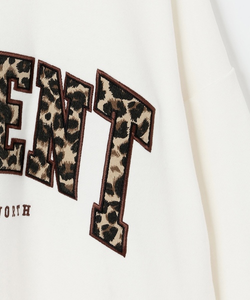 LOVETOXIC（ラブトキシック）の「【LTXC】柄ロゴアップリケルーズスウェット（スウェット・キッズ・ブラック/オフホワイト/ホワイト系その他/ブラウン・L:160cm/130cm/S:140cm/M:150cm）」の18枚目の写真