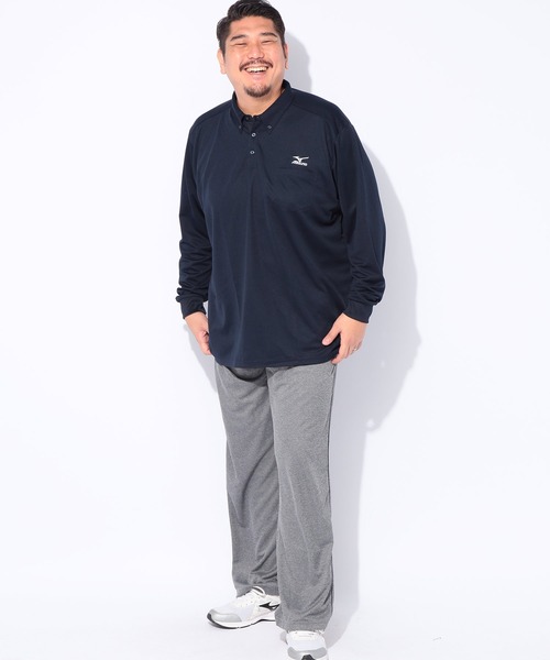 MIZUNO(ミズノ )の「MIZUNO (ミズノ) ワンポイントロゴ ライトスウェットパンツ(スウェットパンツ・メンズ・ダークグレー/ブラック・3L/4L/5L)」の11枚目の写真