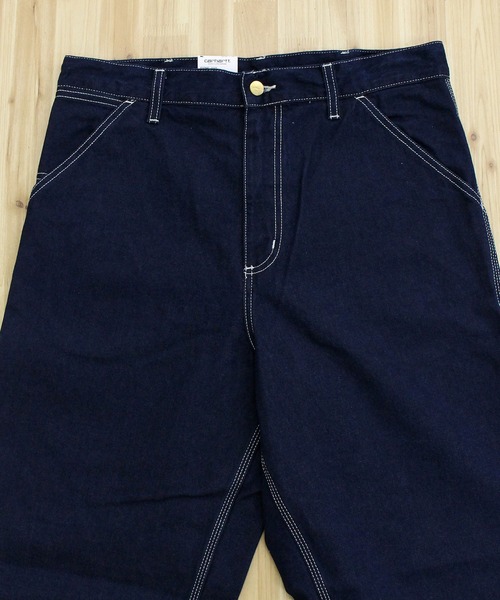 Carhartt WIP（カーハートダブリューアイピー）の「WIP シンプルパンツ デニムパンツ Simple Pant（デニムパンツ・メンズ・ブルー/ブラック・34/32/30）」の7枚目の写真