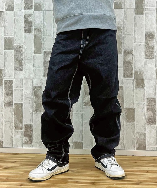 Carhartt WIP（カーハートダブリューアイピー）の「WIP シンプルパンツ デニムパンツ Simple Pant（デニムパンツ・メンズ・ブルー/ブラック・34/32/30）」の22枚目の写真