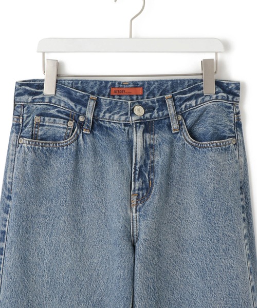NEEDBY heritage（ニードバイヘリテージ）の「【NEEDBY for ADAM ET ROPE'】別注HANA（デニムパンツ・レディース・ブルー/ネイビー・24/25/26/27）」の20枚目の写真
