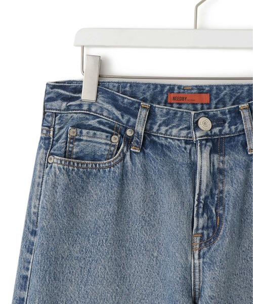 NEEDBY heritage（ニードバイヘリテージ）の「【NEEDBY for ADAM ET ROPE'】別注HANA（デニムパンツ・レディース・ブルー/ネイビー・24/25/26/27）」の22枚目の写真
