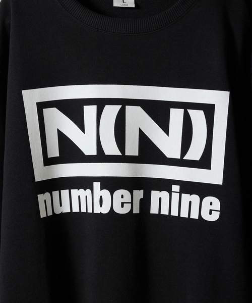 NUMBER (N)INE（ナンバーナイン）の「N(N) number nine PRINTED CLASSIC CREWNECK SWEATSHIRT / エヌエヌ ナンバーナイン ロゴプリント クラシック クルーネック スウェットシャツ（スウェット・メンズ・ブラック/トップグレー・M/L/XL）」の17枚目の写真