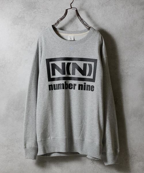 NUMBER (N)INE（ナンバーナイン）の「N(N) number nine PRINTED CLASSIC CREWNECK SWEATSHIRT / エヌエヌ ナンバーナイン ロゴプリント クラシック クルーネック スウェットシャツ（スウェット・メンズ・ブラック/トップグレー・M/L/XL）」の21枚目の写真