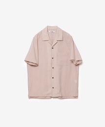 ATTACHMENT（アタッチメント）の「WO/PE ストライプ オープンカラー S/S SHIRT / WO/PE STRIPE OPEN COLLAR S/S SHIRT（シャツ/ブラウス）」