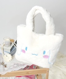 sanrio | sanrio（サンリオ）キャラクターフェイス フェイクファーミニトートバッグ レディース/シナモロール クロミ ハンギョドン マイメロディ(トートバッグ)