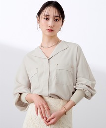 Drawer（ドゥロワー）＞ コットン吊り裏毛フーデッドパーカー（Tシャツ