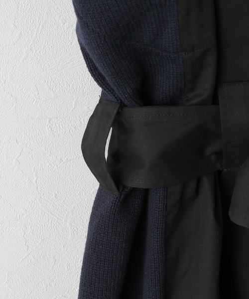 JOURNAL STANDARD(ジャーナルスタンダード)の「ベストセットニットカーデ(ニット/セーター・レディース・ブラウン/ネイビー・FREE)」の6枚目の写真