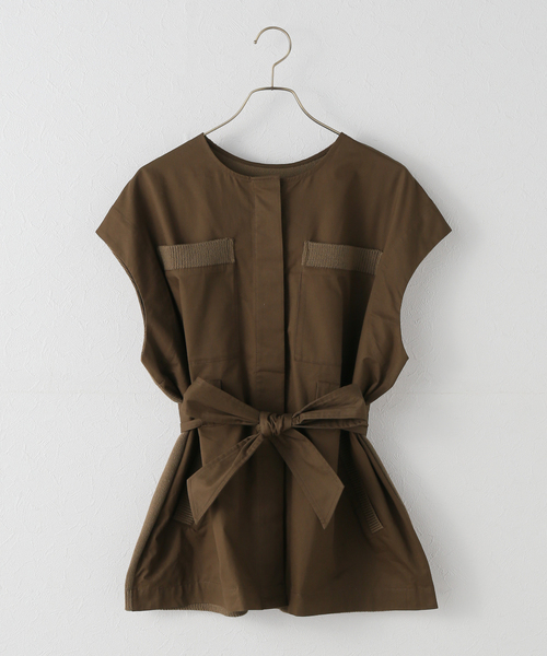 JOURNAL STANDARD(ジャーナルスタンダード)の「ベストセットニットカーデ(ニット/セーター・レディース・ブラウン/ネイビー・FREE)」の7枚目の写真