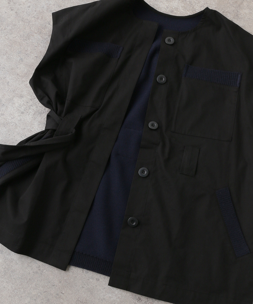 JOURNAL STANDARD(ジャーナルスタンダード)の「ベストセットニットカーデ(ニット/セーター・レディース・ブラウン/ネイビー・FREE)」の11枚目の写真