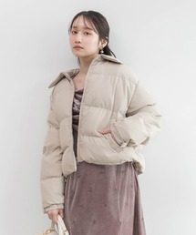 RANDA（ランダ）の「クロップドライトパファーコート（ダウンジャケット/コート）」