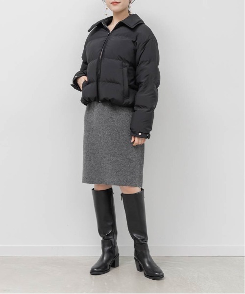 RANDA（ランダ）の「クロップドライトパファーコート（ダウンジャケット/コート・レディース・ホワイト/ベージュ/ブラック・FREE）」の15枚目の写真