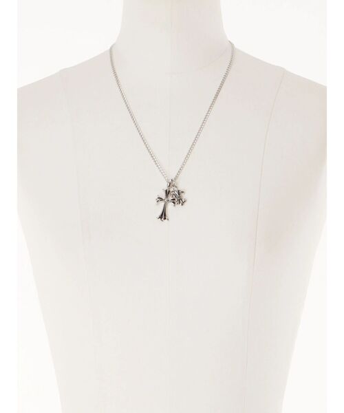 EVRIS（エヴリス）の「CROSS CHARM CHAINネックレス（ネックレス・レディース・シルバー/ゴールド・FREE）」の11枚目の写真