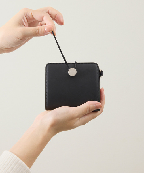 And A(アンドエー)の「ITTI イッチ / CRISTY WIND COMPACT WLT RAPTO PREMIER ラプトプレミアクリスティーウインドコンパクトウォレット 2つ折り革財布 / ITTI-WLT-028-RPP(財布・メンズ・ブラウン系その他/ブラック/ダークグレー・FREE)」の13枚目の写真