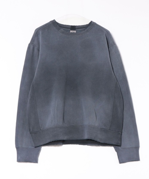 MADE BLANKS(メイドブランクス)の「【MADE BLANKS】14oz Exclusive Varsity Crewneck 14オンス ヘビーウェイト クルーネックスウェット 裏毛 EC312E UNTR(スウェット・メンズ・ネイビー系1/アイボリー・L/M/XL)」の10枚目の写真
