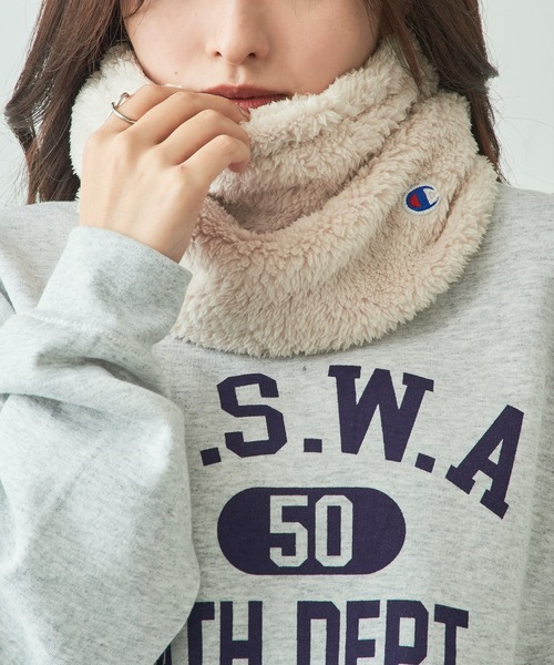 セール】【Champion】788-0010 ボアネックウォーマー（ネック