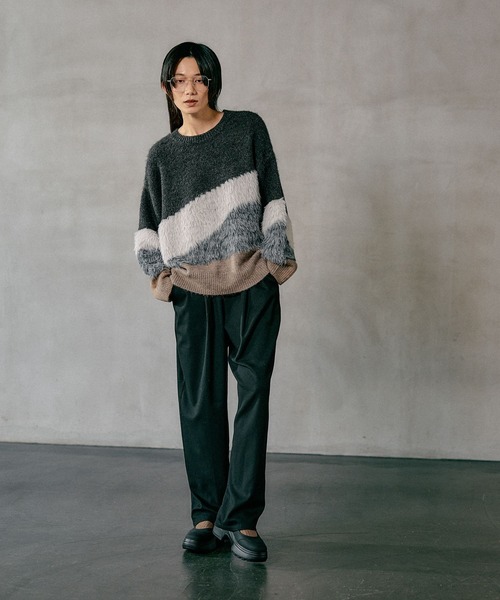 5ゲージニュアンスMIXプルオーバー 611450（ニット/セーター）｜LEPSIM