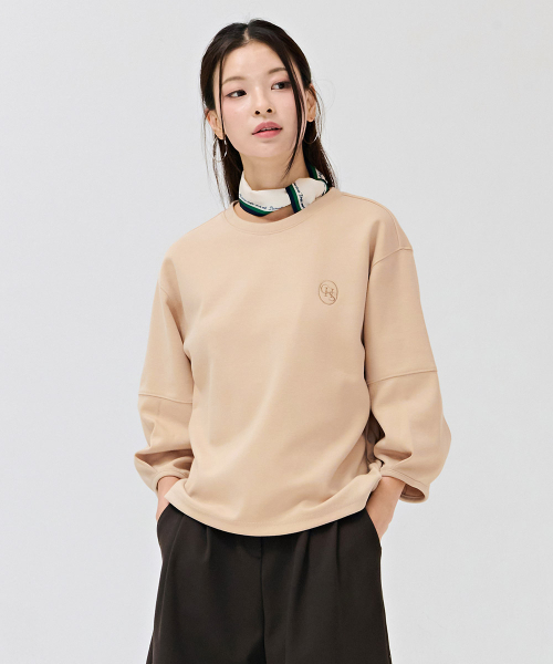 CHASECULT（チェイスカルト）の「レディース ボリュームスリーブ 7部Tシャツ-DERG5162B0X（Tシャツ/カットソー・レディース・Beige・90/85）」の5枚目の写真